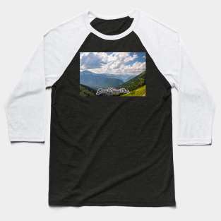 Glacier National Park Baseball T-Shirt